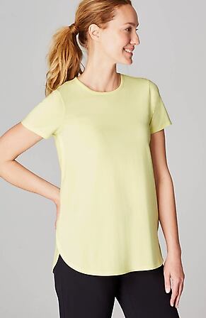 Product Image for Fit Progress Pima-Stretch Shirttail Tee