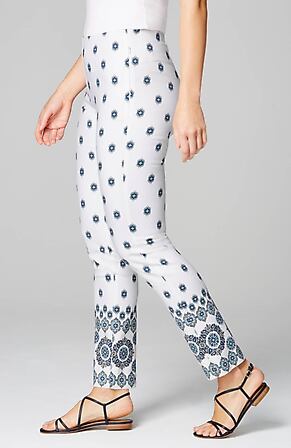 Side Image for Essential Cotton-Stretch Pants