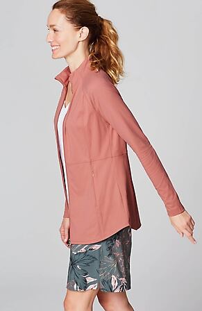 Side Image for Fit Out & About Shirttail Jacket
