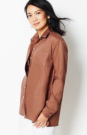 Side Image for Linen Easy Shirt