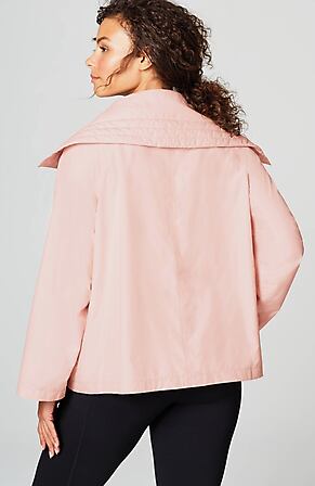 Back Image for Fit Water-Repellent Tab-Sleeve Jacket