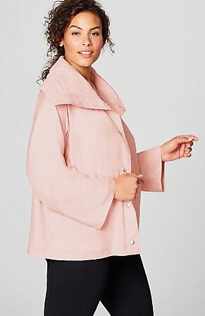 Side Image for Fit Water-Repellent Tab-Sleeve Jacket