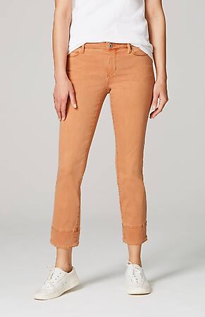 Product Image for Authentic Fit Fringed-Hem Cropped Jeans