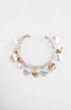 Product Image for Mixed-Metal-Disks Bracelet