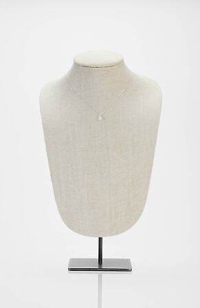 Back Image for Sterling Silver Coin & Pearl Necklace