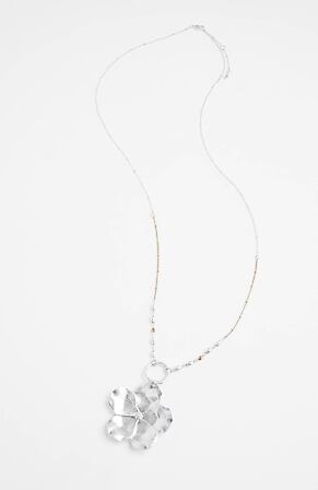 Product Image for Mixed-Metal Blossom Pendant