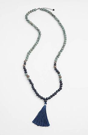 Product Image for Pure Jill Indigo Blues Beaded Tassel Pendant