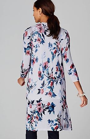 Back Image for Long & Light Printed Cardi