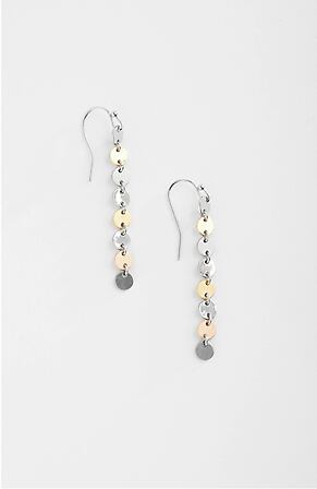 Product Image for Tri-Tone Linear Earrings
