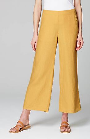 Product Image for Linen Full-Leg Pants
