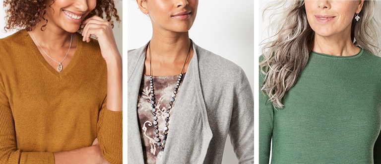 Pure J.Jill Brown Fuzzy Wool Blend Long Length Sweater Women's
