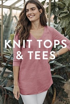 Shop our knit tops & tees
