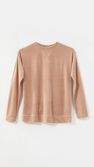 Shop our everyday plush velour top