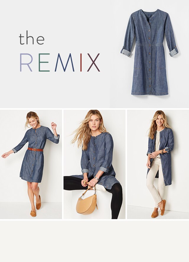 Shop The Remix: one style, multiple options