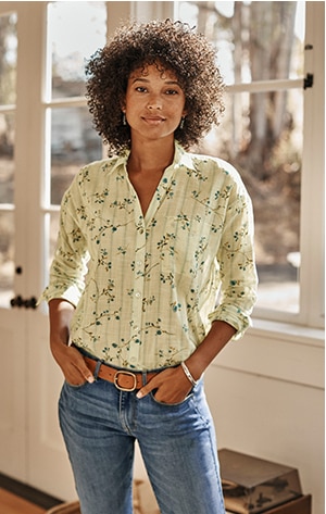 Shop our Relaxed One-Pocket Shirt