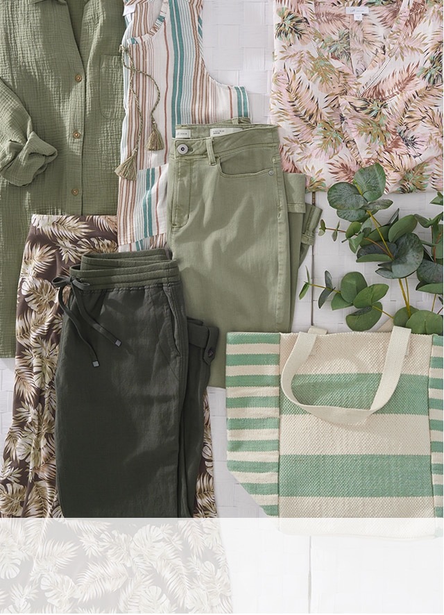 Shop our green color story