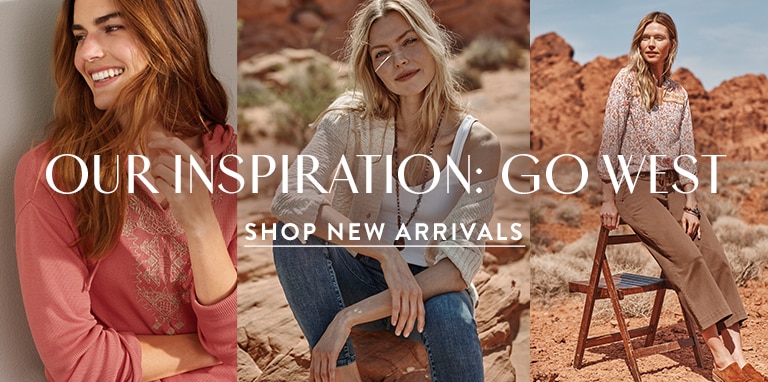 Our Inspiration: Go West. Shop New Arrivals