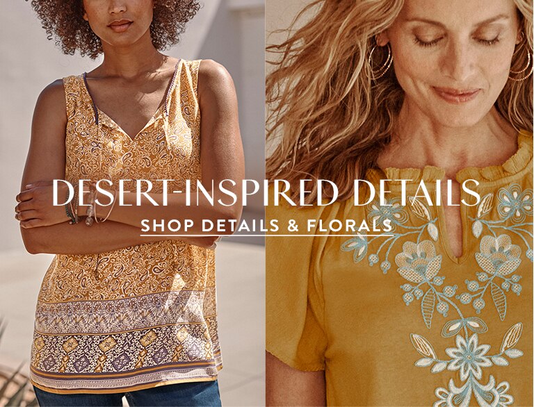 Desert-Inspired Details. Shop Details & Florals