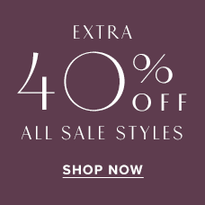 Extra 40% Off All Sale Styles. Shop Now!