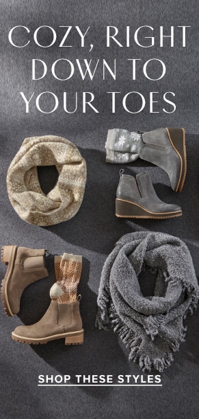 Cozy, right down to your toes - Shop These Styles