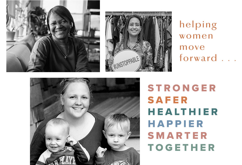 Helping women move forward... smarter, stronger, healthier, happier, smarter, together.
