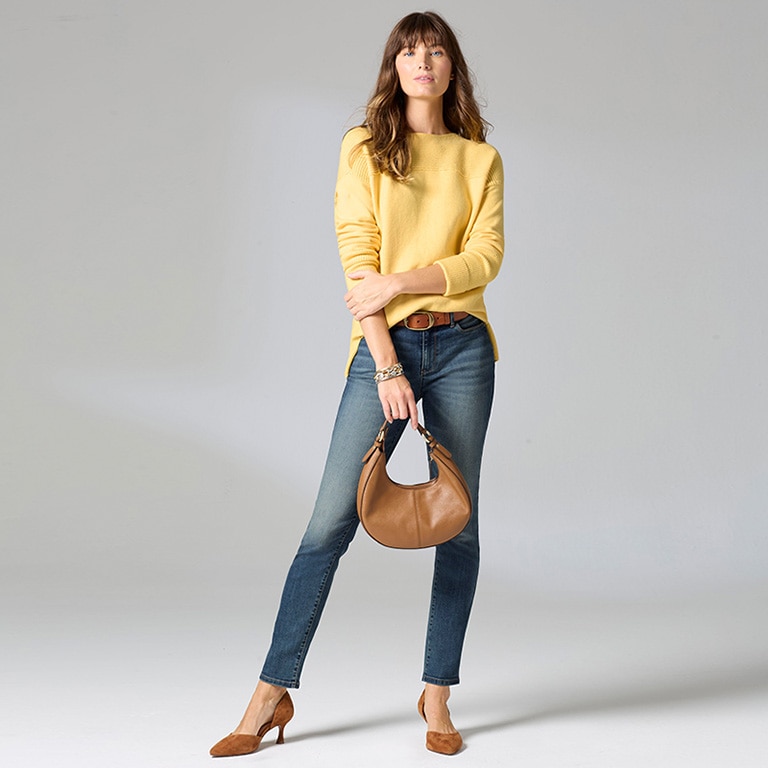 Authentic Fit Slim-Leg Jeans
