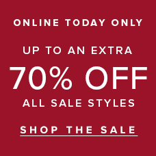 Up To An Extra 70% Off All Sale Styles. Shop the sale.