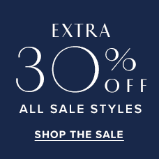Extra 30% Off All Sale Styles. Shop the sale.