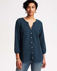 売れ筋商品|||ヤス シャツ レディース トップス JANE - Button-down blouse - lilas Stylish, Versatile Women's Shirts & Blouses From J.Jill