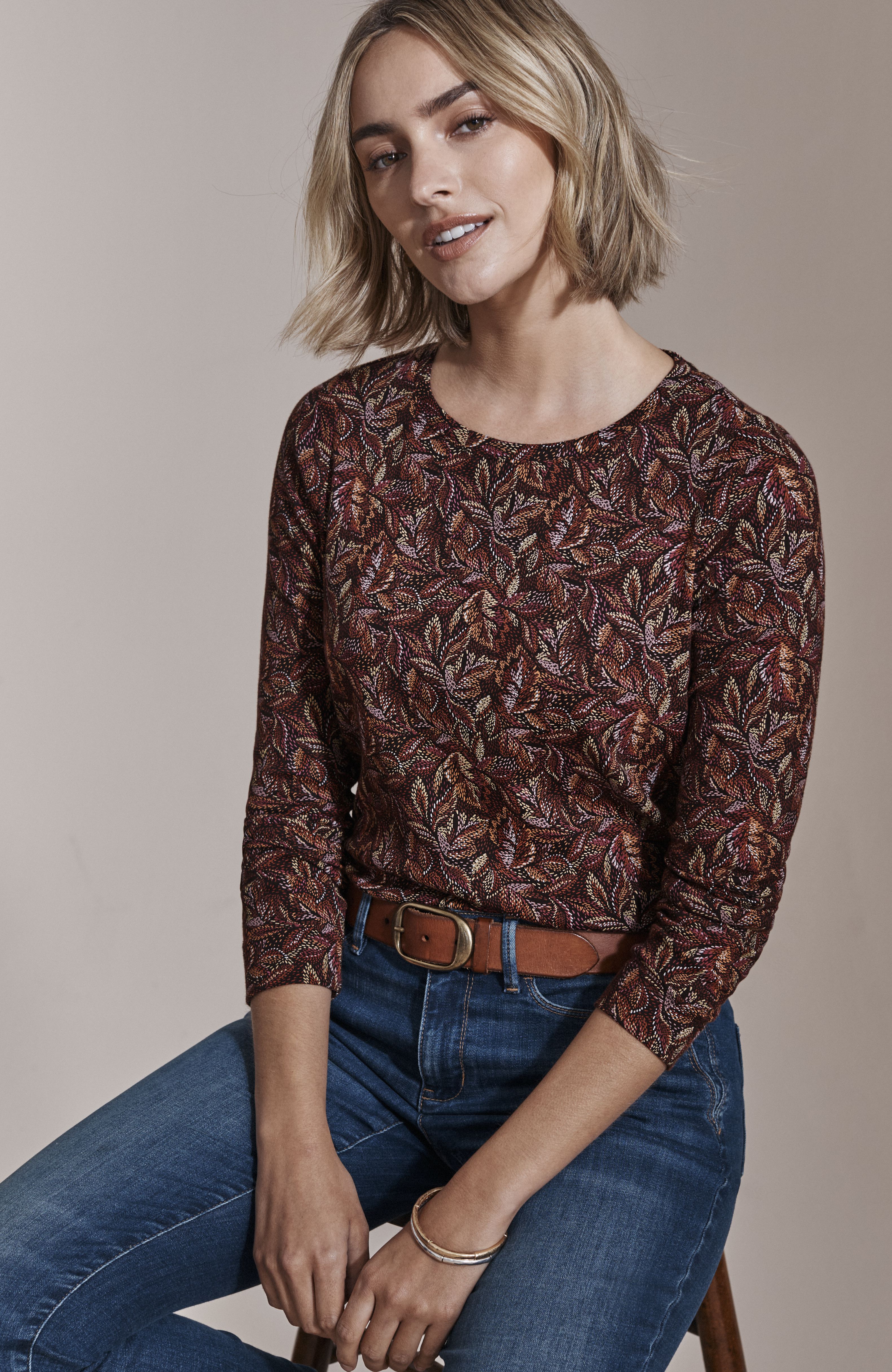 Shop our pima crew-neck tee