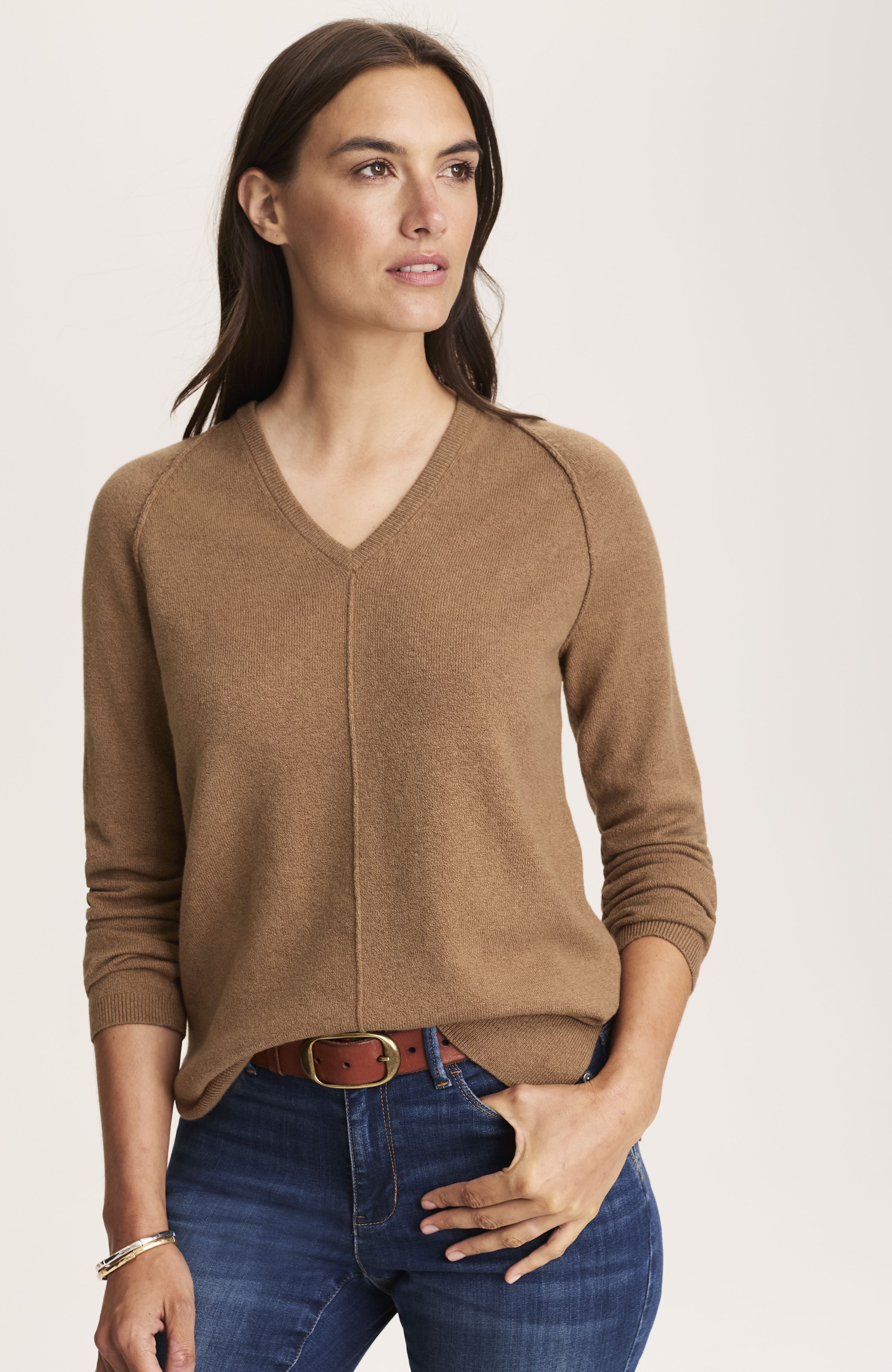 Shop our soft seamed sweater