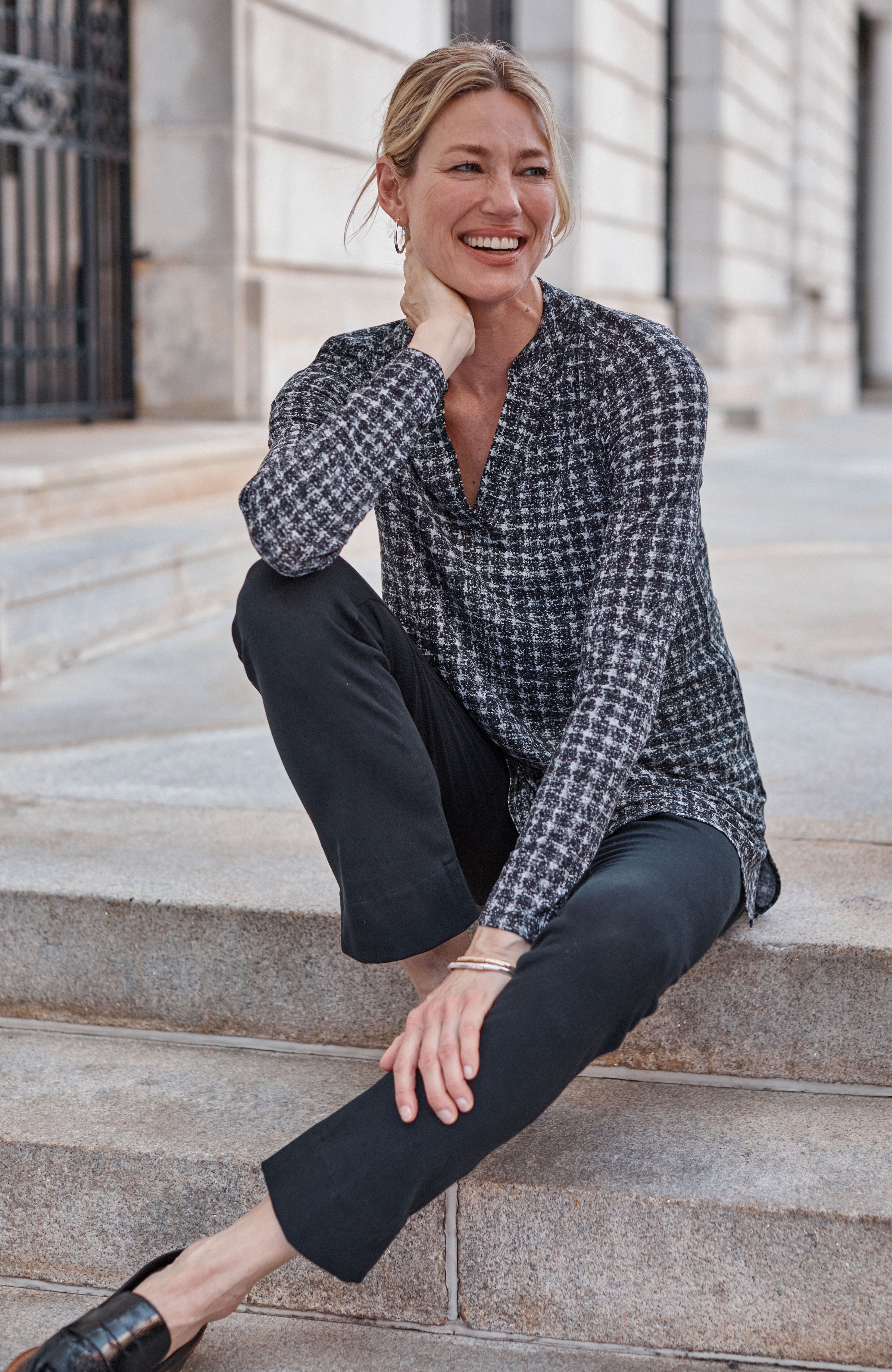 Shop our Wearever Smooth-Fit knit jeans