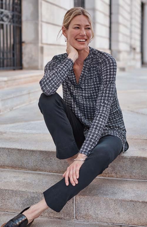 Shop our Wearever Smooth-Fit knit jeans