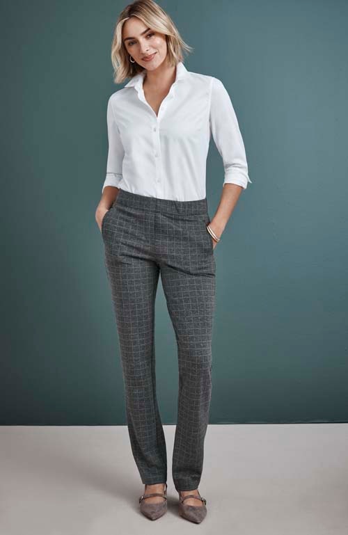 Shop our ponte slim-leg pants