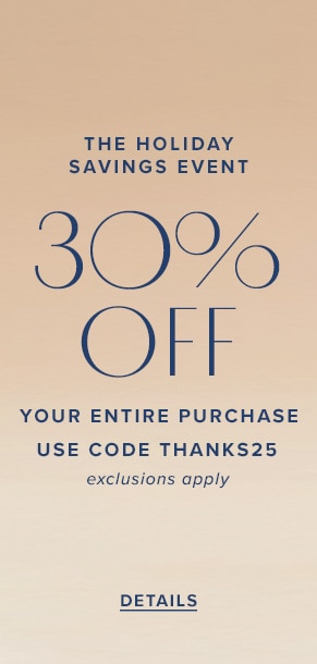 Early access: The Black Friday 2025 event. 30% off your entire purchase. Use code THANKS25. Exclusions apply. See details.