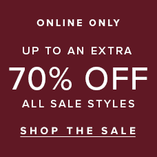Online Only Up To An Extra 70% Off All Sale Styles. Shop the sale.