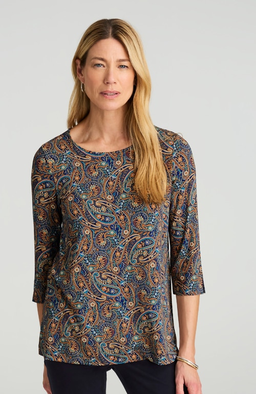 Shop our wearever ballet-sleeve crew-neck top