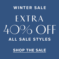 Winter Sale | Extra 40% Off All Sale Styles. Shop the sale.