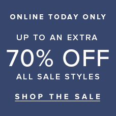 Up To An Extra 70% Off All Sale Styles. Shop the sale.