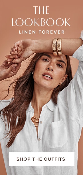 The Lookbook: Linen Forever. Shop the outfits.
