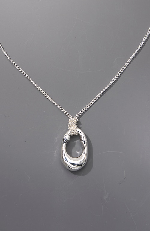 Shop our sculptural pendant necklace