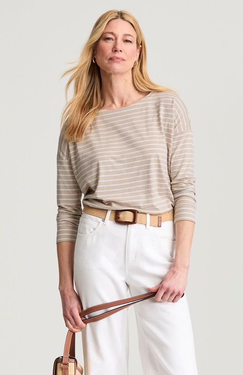 Shop our relaxed jersey tee