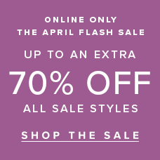 Up To An Extra 70% Off All Sale Styles. Shop the sale.