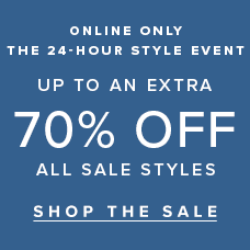 Online Only | Up To An Extra 70% Off All Sale Styles. Shop the sale.