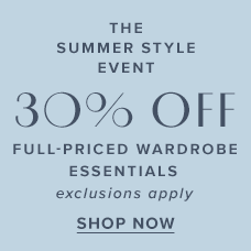 Shop 30% Off Select Full-Priced Styles