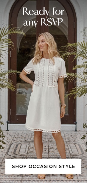 Ready for any RSVP. Shop occasion style.