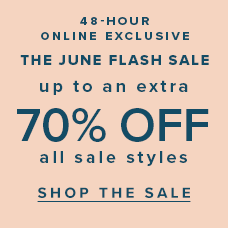Up To An Extra 70% Off All Sale Styles. Shop the sale.