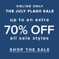 Online Only | Up To An Extra 70% Off All Sale Styles. Shop the sale.