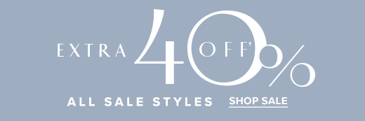 Extra 40% off all sale styles through February 13, 2023 »