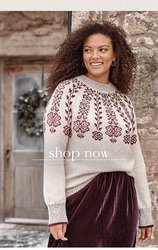 Festive Fair Isle is back! J Jill